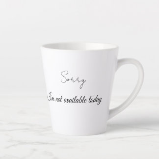Caneca De Café Latte Caneca de Latte