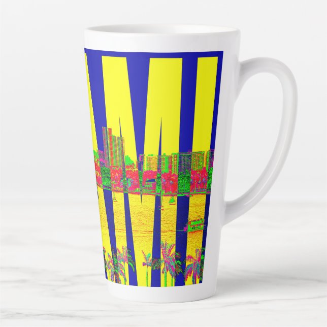 Caneca De Café Latte Caneca de Latte (Direita)