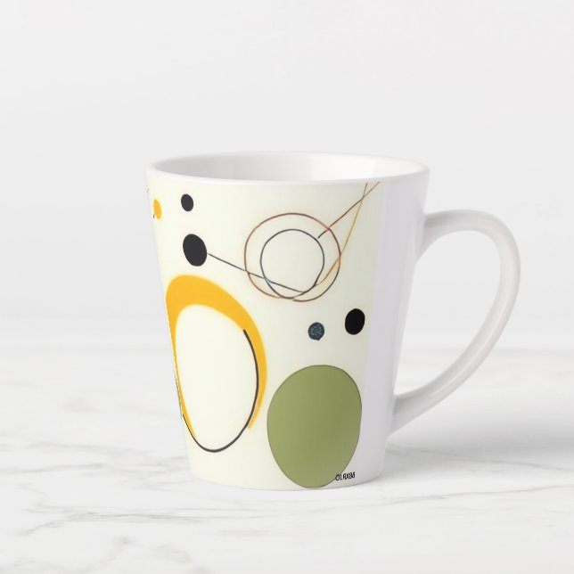 Caneca De Café Latte Caneca de Latte (Direita)