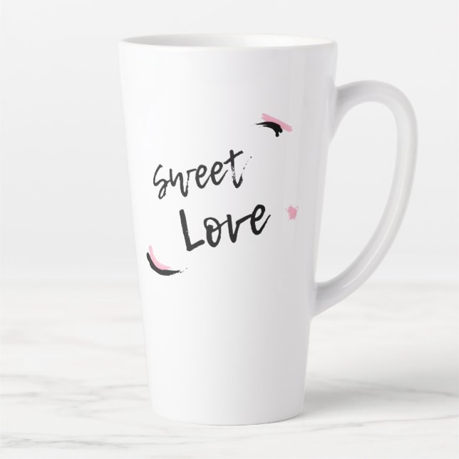 Caneca De Café Latte Caneca de Latte (Direita)
