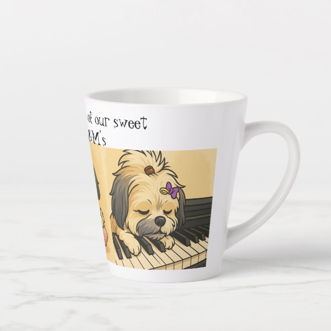 Caneca De Café Latte Caneca de Latte (Direita)