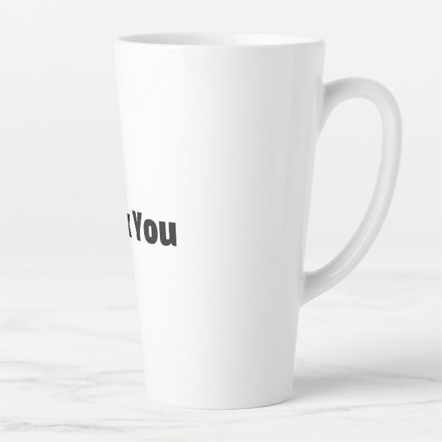 Caneca De Café Latte Caneca de Latte (Direita)