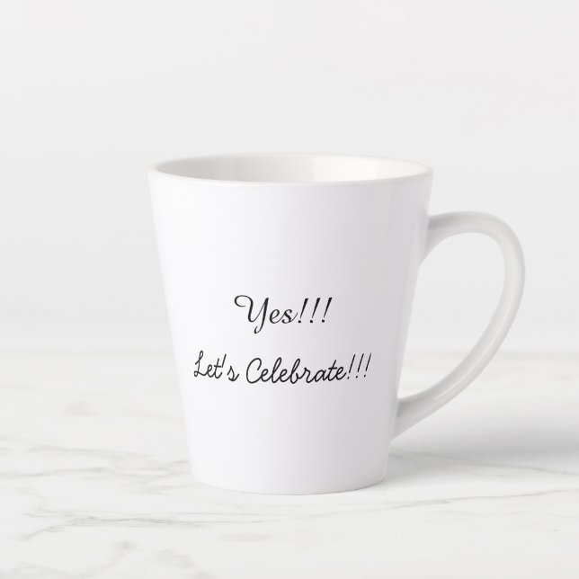 Caneca De Café Latte Caneca de Latte (Direita)