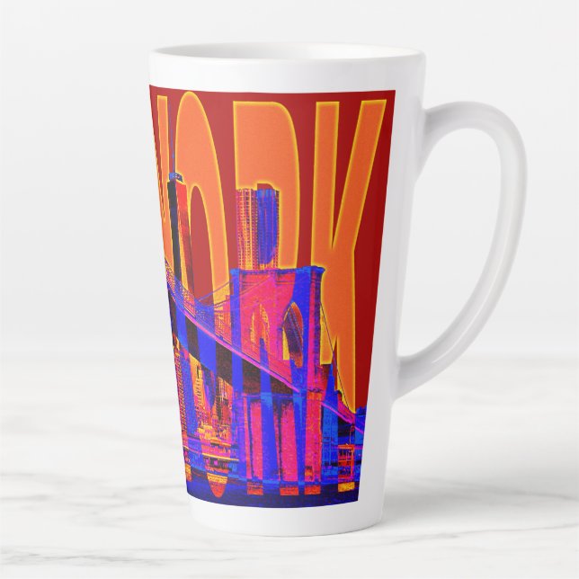 Caneca De Café Latte Caneca de Latte (Direita)