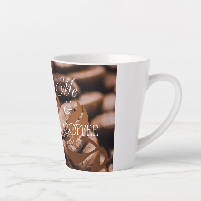Caneca De Café Latte Caneca de Latte (Direita)