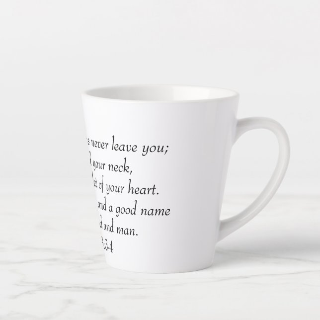 Caneca De Café Latte Caneca de Latte (Direita)