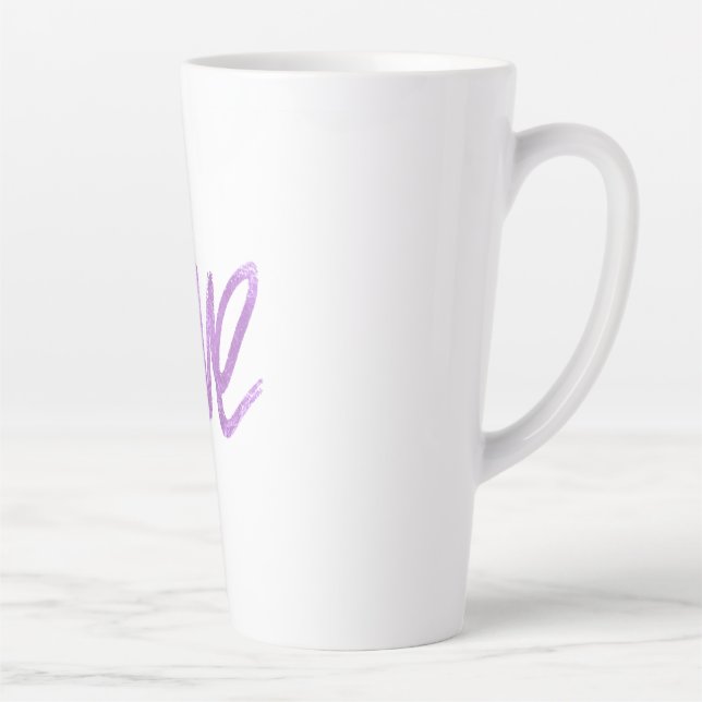Caneca De Café Latte Caneca de Latte (Direita)