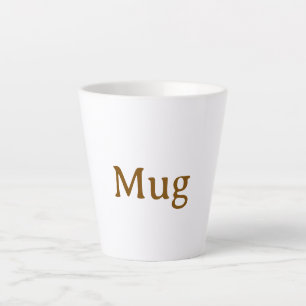 Caneca De Café Latte Caneca de Latte