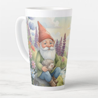 Caneca De Café Latte Caneca de latte aconchegante com tema de cottageco