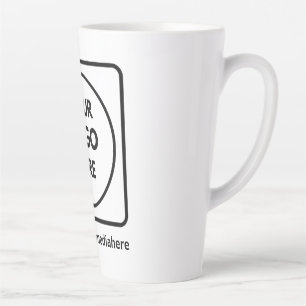 Caneca De Café Latte Caneca de latte alta 17oz com logotipo personaliza