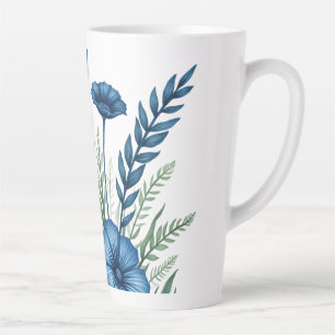 Caneca De Café Latte Caneca de Latte Botânico   Louça para Bebidas Boho