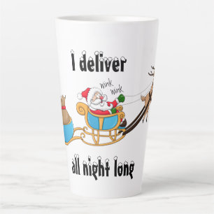 Caneca De Café Latte Caneca de latte de Natal