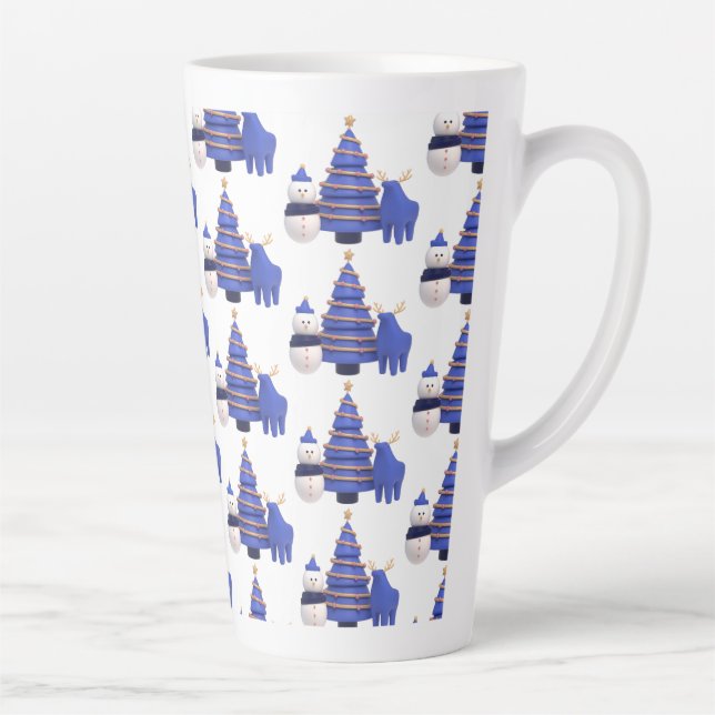 Caneca De Café Latte caneca de latte estilo natal  (Direita)
