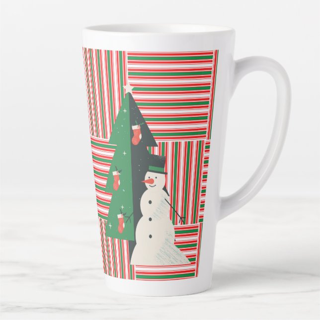 Caneca De Café Latte caneca de latte estilo natal  (Direita)