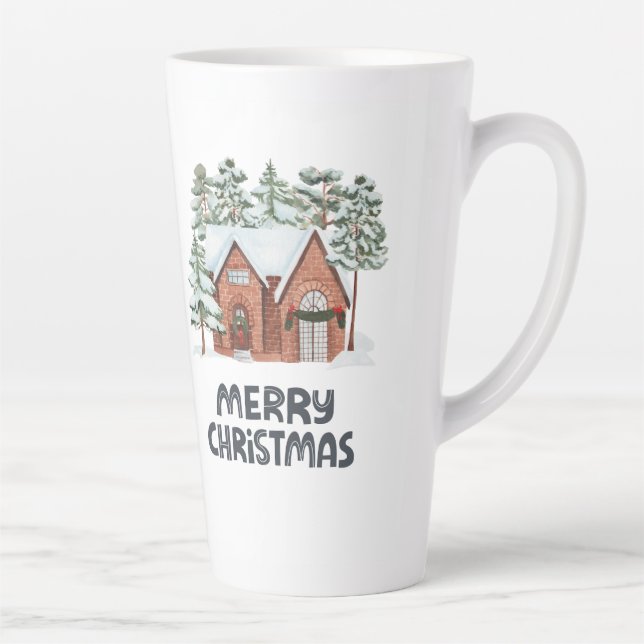 Caneca De Café Latte caneca de latte estilo natal  (Direita)