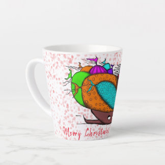 Caneca De Café Latte Caneca de Latte Feliz Natal