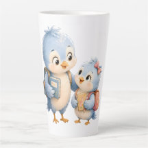 Caneca de Latte Irmãos Pássaro Azul