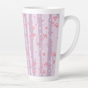 Caneca De Café Latte Caneca de Latte – Jardim de Borboletas