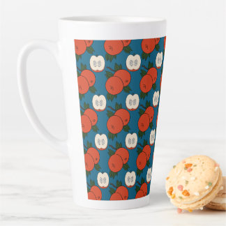 Caneca De Café Latte Caneca de Latte Maçã Vermelha