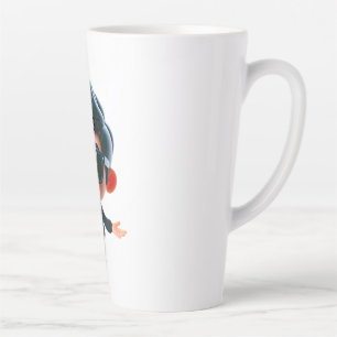 Caneca De Café Latte Caneca de Latte Minimalista Confie na Natureza - I