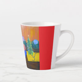 Caneca De Café Latte Caneca de Latte Natalino