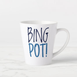 Caneca De Café Latte Caneca de Latte Padrão - Bing Pot!