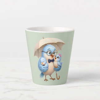 Caneca De Café Latte Caneca de Latte Pai Presente Família