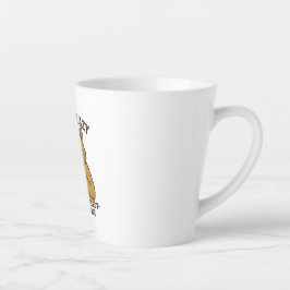 Caneca De Café Latte Caneca de Latte para Gato em Modo de Economia de E