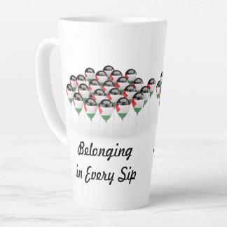 Caneca De Café Latte Caneca de Latte Pertencente à Palestina