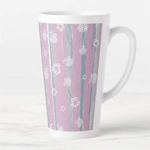 Caneca De Café Latte Caneca de Latte – Pomar Xadrez