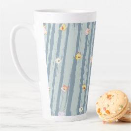 Caneca De Café Latte Caneca de Latte – Rostos Divertidos