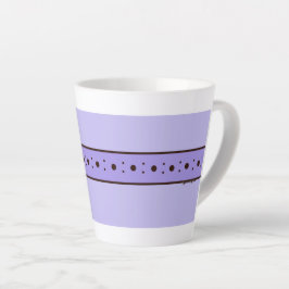 Caneca De Café Latte Caneca de Latte Violeta Roxo Pequena Figdewdrop Re