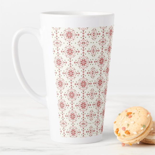 Caneca De Café Latte Caneca de Natal Feriado Latte (In Situ)