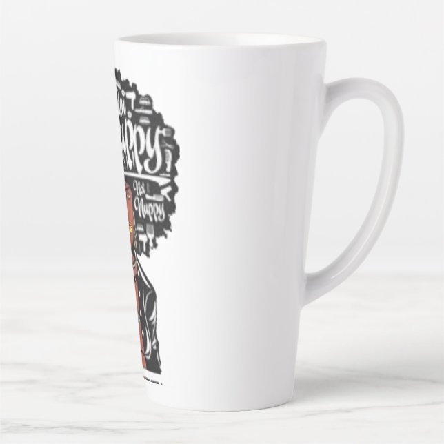 Caneca De Café Latte Caneca Diva Happy Latte (Direita)