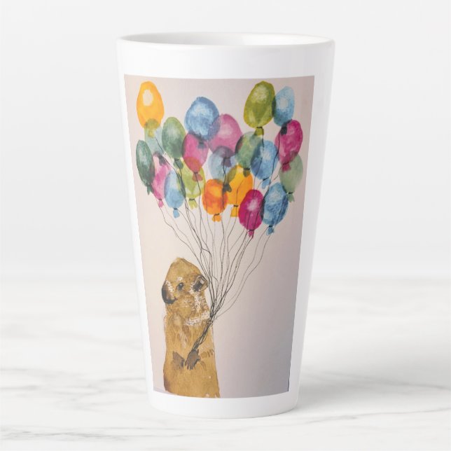 Caneca De Café Latte Caneca Gopher it Latte (Frente)