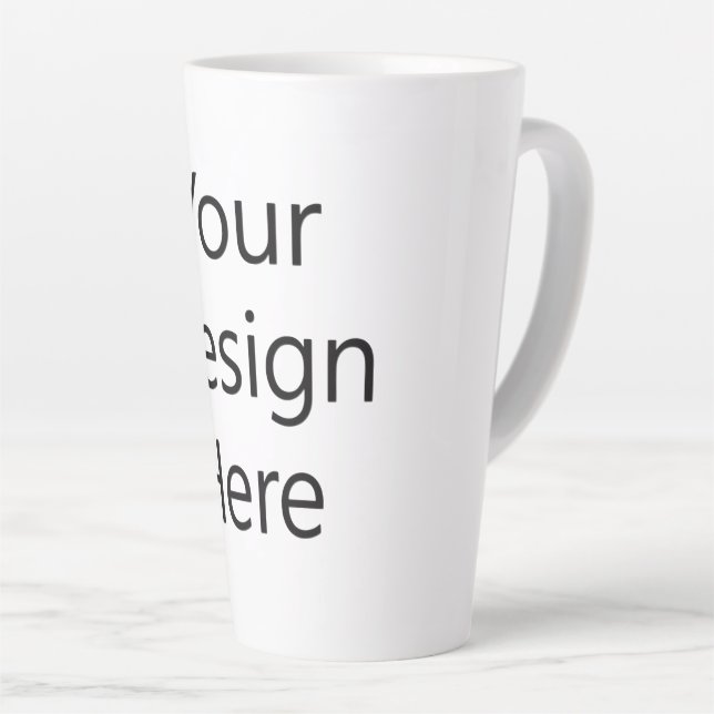 Caneca De Café Latte Caneca Grande de Latte 17oz (Ângulo direito)