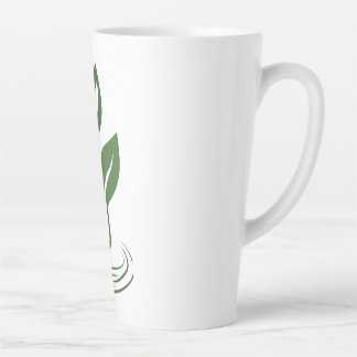 Caneca De Café Latte Caneca Grande Latte Logotipo Heather Niemi Savage