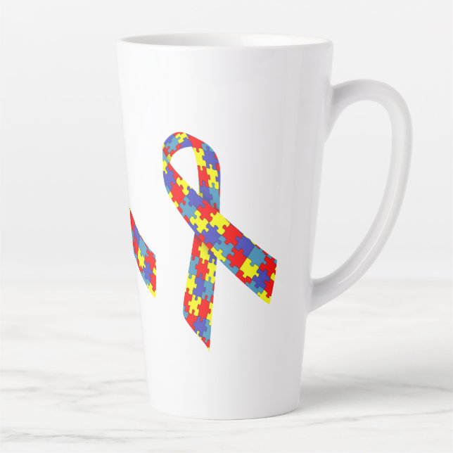 Caneca De Café Latte Caneca grande para café latte laço2 (Direita)