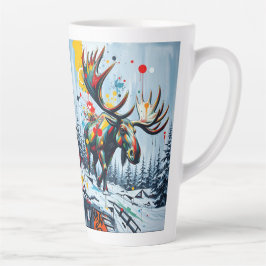 Caneca De Café Latte Caneca Grande para Latte