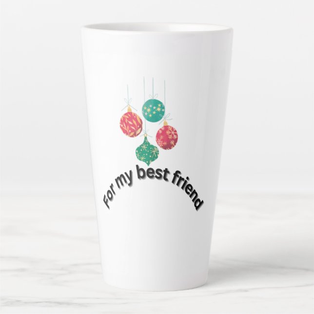 Caneca De Café Latte Caneca Grande para Latte (Frente)