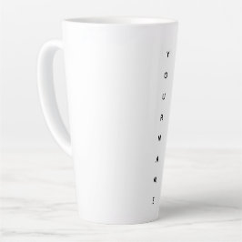 Caneca De Café Latte Caneca grande para latte