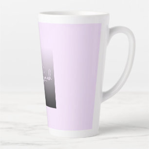 Caneca De Café Latte Caneca House Of Lavish Latte Caneca Lilac Noir O