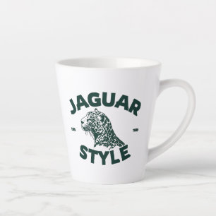 Caneca De Café Latte Caneca Jaguar Latte