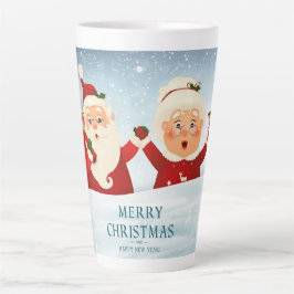 Caneca De Café Latte Caneca Latte de Natal