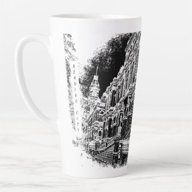 Caneca De Café Latte Caneca para café latte, (Esquerda)