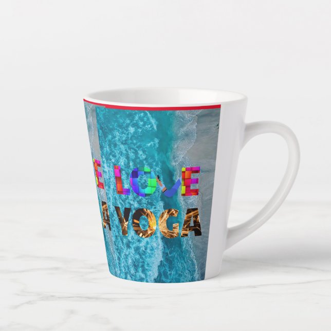 Caneca De Café Latte Caneca para café latte/LoVe  (Direita)