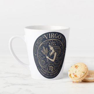 Caneca De Café Latte Caneca Virgo Latte