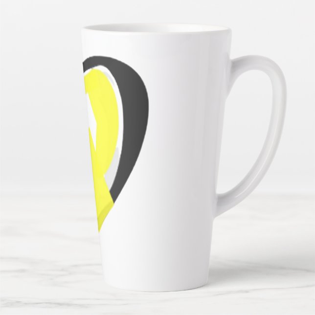 Caneca De Café Latte Caneta de direção direita (Direita)