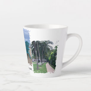 Caneca De Café Latte Caneta personalizável de "Memórias Doces"