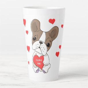 Caneca De Café Latte Canino Cachorro Latino